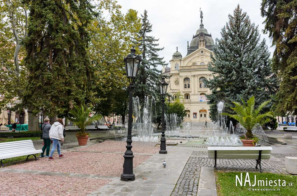 Spievajúca fontána - Košice