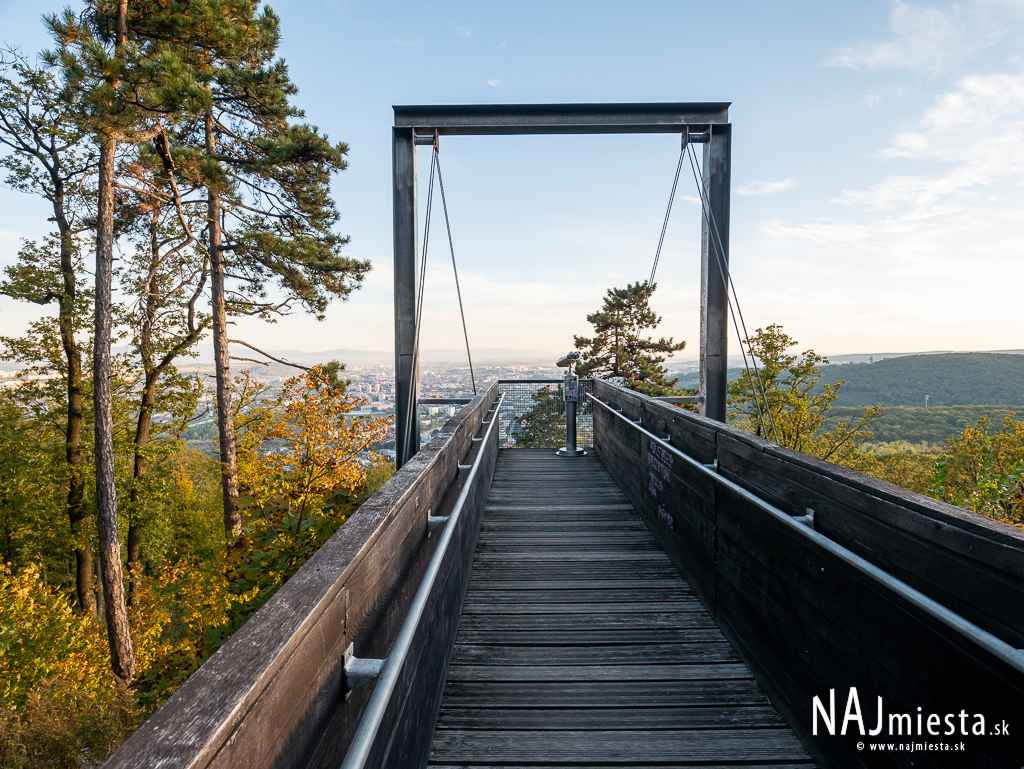 Vyhliadkový mostík - Hradová